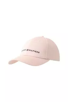 Бейсболка хлопковая с логотипом Tommy Hilfiger