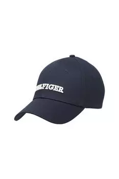 Бейсболка хлопковая с логотипом Tommy Hilfiger