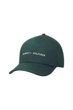 Бейсболка хлопковая с логотипом Tommy Hilfiger