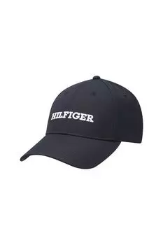 Бейсболка хлопковая с логотипом Tommy Hilfiger