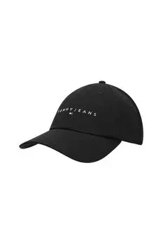 Бейсболка хлопковая с логотипом Tommy Jeans