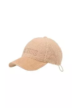 Бейсболка из искусственного меха Guess