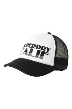 Бейсболка комбинированная с принтом Superdry