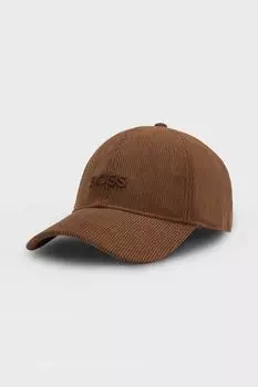 Бейсболка вельветовая BOSS
