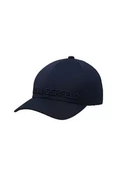Бейсболкас логотипом бренда Karl Lagerfeld