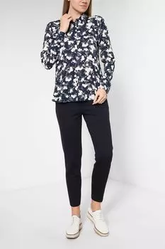 Блуза из вискозы с принтом Esprit Casual