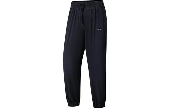 Трикотажные спортивные штаны Fitness Series женские черные Lining