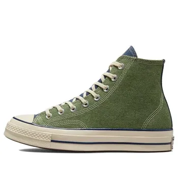 Кроссовки chuck 70 high 'treeline midnight navy' Converse, зеленый