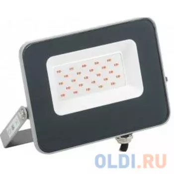 Iek LPDO7R-01-20-K03 Прожектор LED СДО 07-20R red КРАСНЫЙ IP65 серый
