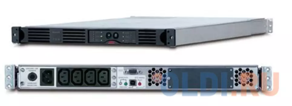 ИБП APC SUA750RMI1U Smart-UPS 1U 750VA/480W LCD