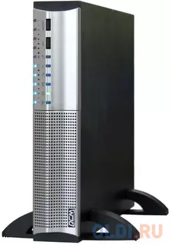 ИБП Powercom SRT-1000A Smart KING RT 1000VA/700W RS232,USB,AVR,Rackmount/Tower (8 x IEC)
