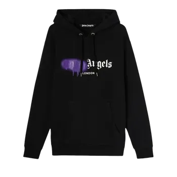 Худи Palm Angels London Sprayed 'Black', черный