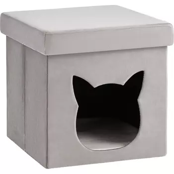 Пуф складной с ящиком Store Pet серый Stool Group (арт.УТ000038968)