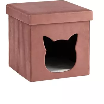 Пуф Stool Group складной с ящиком Store Round бежевый арт.УТ000040150