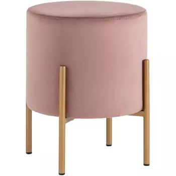 Пуф Кейси велюр пыльно-розовый УТ000035905 Stool Group