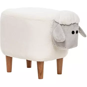 Пуф Leset Lamb COMBI (Фанера,Брус/Искусственный мех) Leset арт.2500000122071