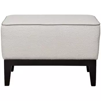 Пуфик Garda Decor STELLA-60-2K-Koza2601+Nev21 (Черный/Бежевый)