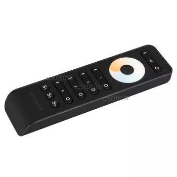 Пульт SMART-R33-MIX Black (4 зоны, 2.4G) (Arlight, IP20 Пластик, 5 лет) 032942