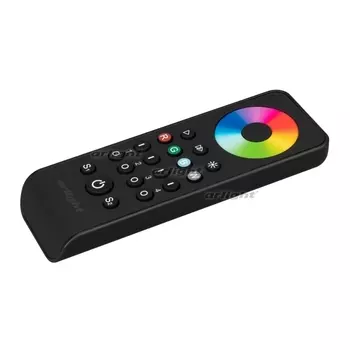 Пульт SMART-R43-RGBW Black (4 зоны, 2.4G) (Arlight, IP20 Пластик, 5 лет) 031939