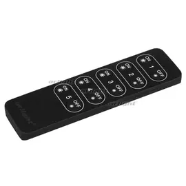 Пульт SR-2833K5 Black (диммер 5 зон) (IP20 Пластик) 019028 (Arlight)