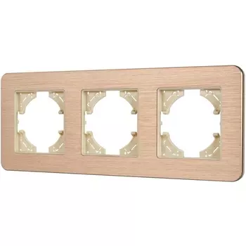 Рамка алюминиевая FRM-AKIRY-AL-3-GD (Arlight) 049730