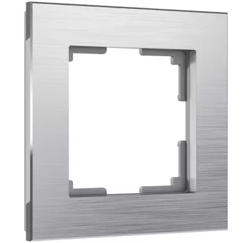 Рамка на 1 пост Aluminium (алюминий) Werkel W0011706 (a050948)