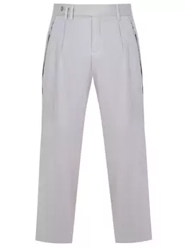Брюки однотонные BIKKEMBERGS