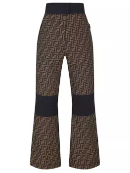 Брюки с принтом FENDI