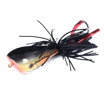 Приманки для ловли лягушек 90 мм 10 г Спиннер Topwater Jig Bionic Искусственная приманка Рыболовные снасти 10g