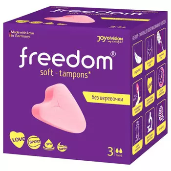 Тампоны Freedom 3шт мини
