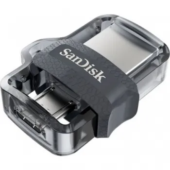 Флешка SanDisk Ultra Dual Drive 128GB (SDDD3-128G-G46) USB3.0 черный