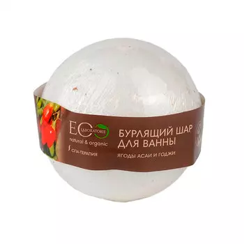 Бурлящий шар для ванны EO LABORATORIE Ягоды асаи и годжи 220 г