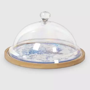 Доска разделочная Mercury Tableware 64703 с клошем 23 см