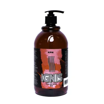 KiPNi Гель для душа мужской IGNIS дозатор (ПЭТ) 1,0 л