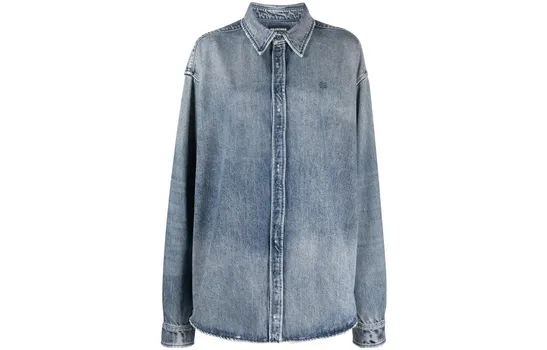 Женская джинсовая куртка Balenciaga, синий