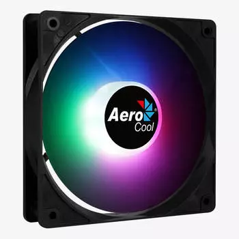 Вентилятор AeroCool Frost 12, 120 мм, 1000rpm, 23.6 дБ, 3-pin+4-pin Molex, 1шт, RGB подсветка (4718009158078)