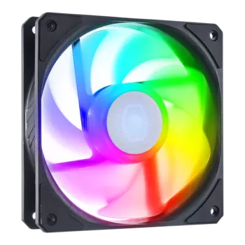 Вентилятор Cooler Master SickleFlow 120 ARGB Reverse Edition, 120 мм, 1800rpm, 27 дБ, 4-pin PWM + 3-pin 5V ARGB, 1шт, ARGB (MFX-B2DR-18NPA-R1)