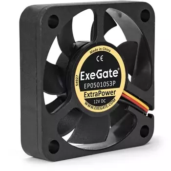 Вентилятор ExeGate EP05010S3P, 50 мм, 5000rpm, 25 дБ, 3-pin, 1шт (EX283367RUS)