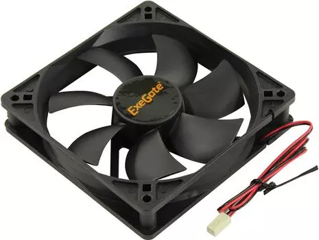 Вентилятор ExeGate EP12025S2P, 120 мм, 1600rpm, 26 дБ, 2-pin, 1шт (EX283385RUS)