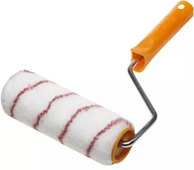 Валик малярный с ручкой Stayer NYLON ПОЛИАМИД, 18 смx4.8 см, бюгель 8 мм (0316-18)