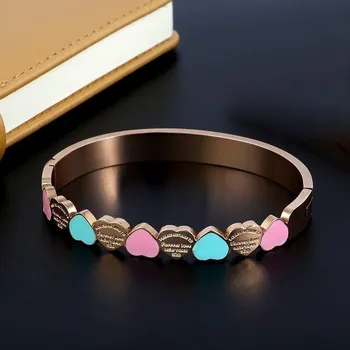 Новый браслет из 18-каратного невыцветающего металла 18K золотой