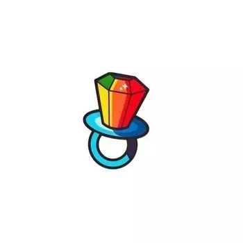 Временное тату "Ring pop"