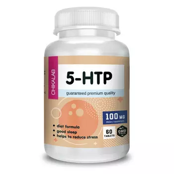 Витамины и минералы - 5 HTP + В6, 60 таб.