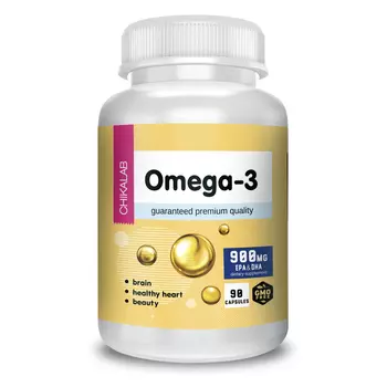 Витамины и минералы - Omega-3, 90 кап.