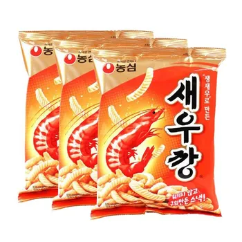 Nongshim - Крекеры с креветками 90г (5 вариантов) 1PCS