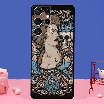 Готическая ведьма колдовство для Samsung Galaxy S20 FE S21 Ultra Note 20 S8 S9 S10 Note 10 Plus S22 Ultra чехол Galaxy S8 Plus