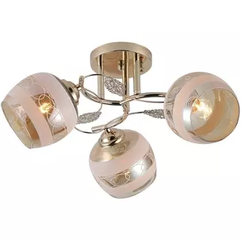Потолочная люстра на штанге Escada Aiva 1110/3PL E27*40W Gold