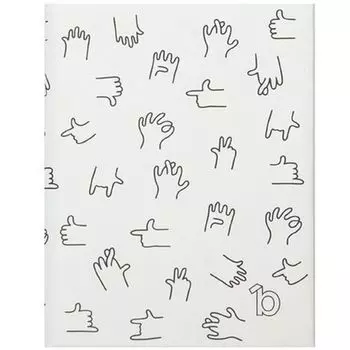 Обложка на паспорт "Hooks", 10 х 12,8 см