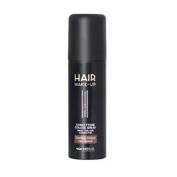 Brelil Professional Спрей-макияж для волос, светлый каштан, 75 мл (Brelil Professional, Hair make-up)