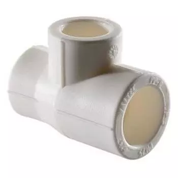Тройник полипропиленовый переходной 40х20х40мм Valtec VTp.735.0.040020040